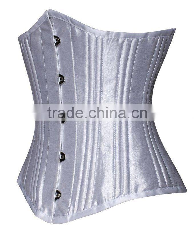 2016 NEW Arrival Perfect Effects 26 Bone Waist slimming Underbust Silk Surface Double Steel Bone Corset