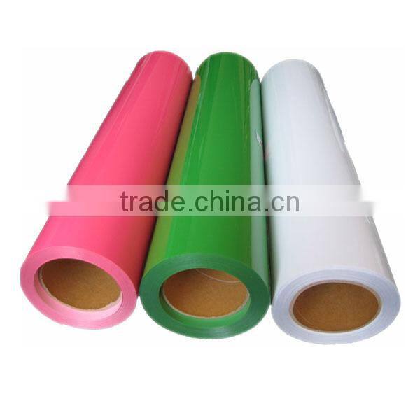 Korea quality best price 20" x 27yds pu glitter pvc reflective t-shirt printing roll film sheet heat transfer vinyl for clothing