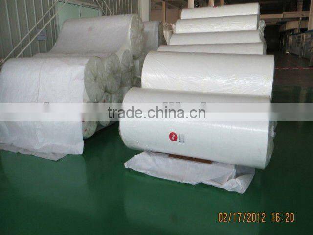 Microfiber filament spunlace for Shoes, also bags.