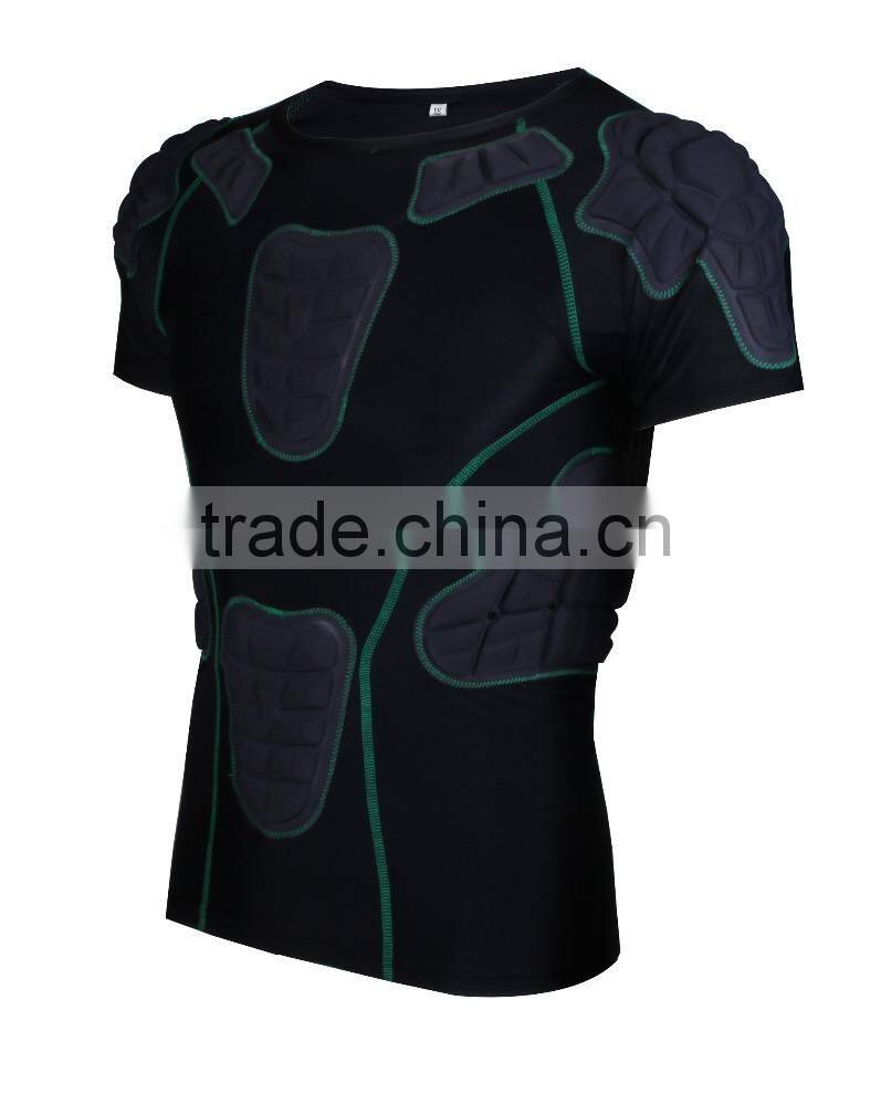Hot sale Protective compression padded shirt