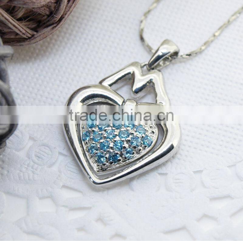 14062 silver snowflake necklace women's jewelry