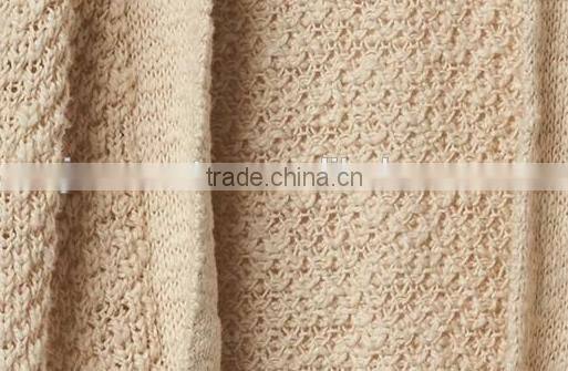 Cute girl open fringe cardigan sweater no button