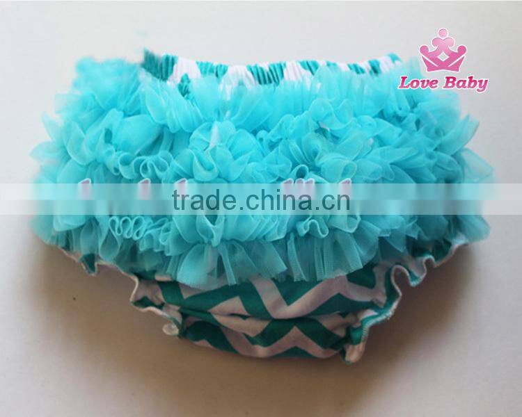 New Arrival Baby Stripe Cotton Bloomer Ruffle Kids Underwear