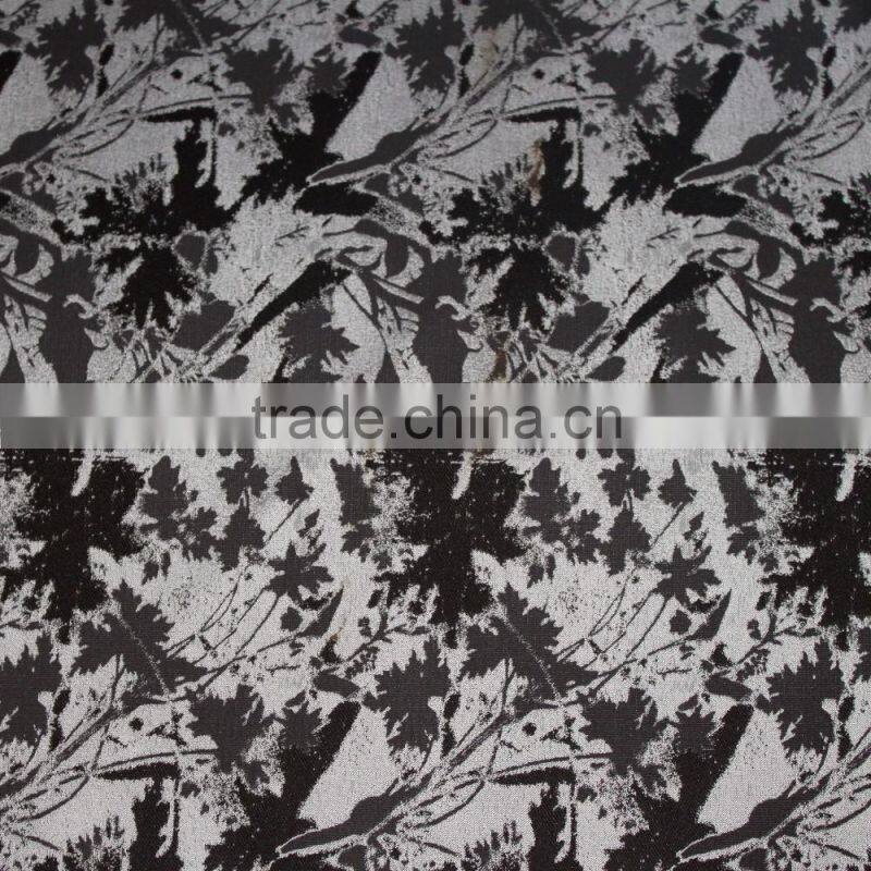Textile fabric, soft woven art style polyester fabric