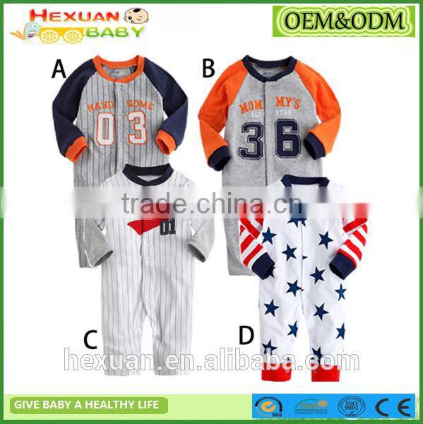 Wholesale newborn baby clothes wholesale long sleeve baby plain cotton