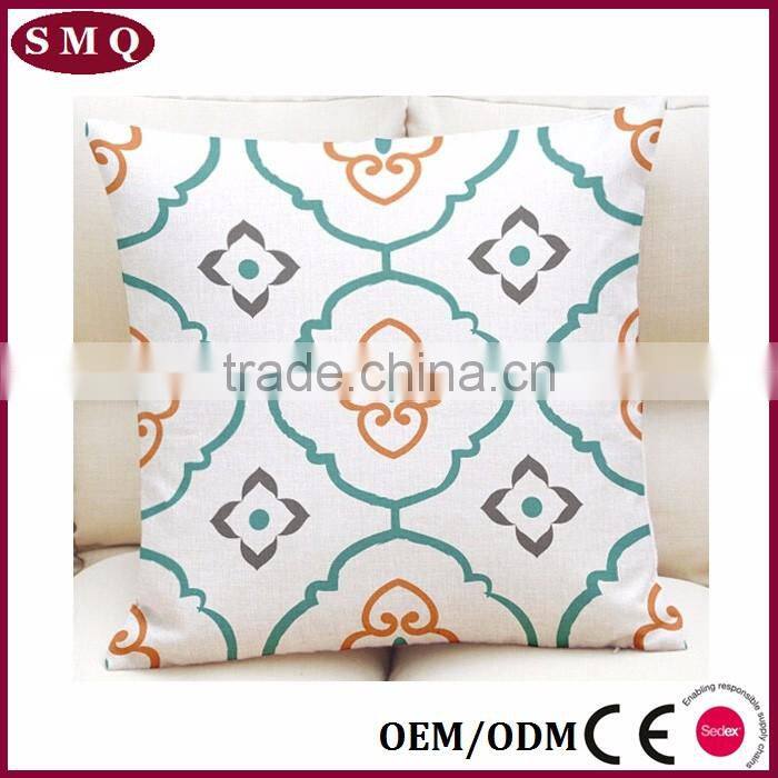 wholeasale custom Europe sublimation pillow case decorative