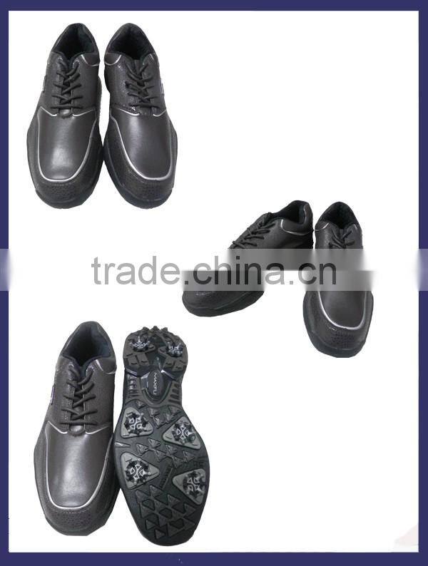 Factory Black golf man shoes in best price