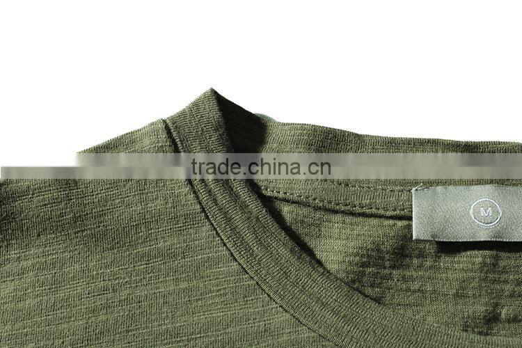 60%cotton 35polyester 5%spandex rayon slub cotton t-shirts for men
