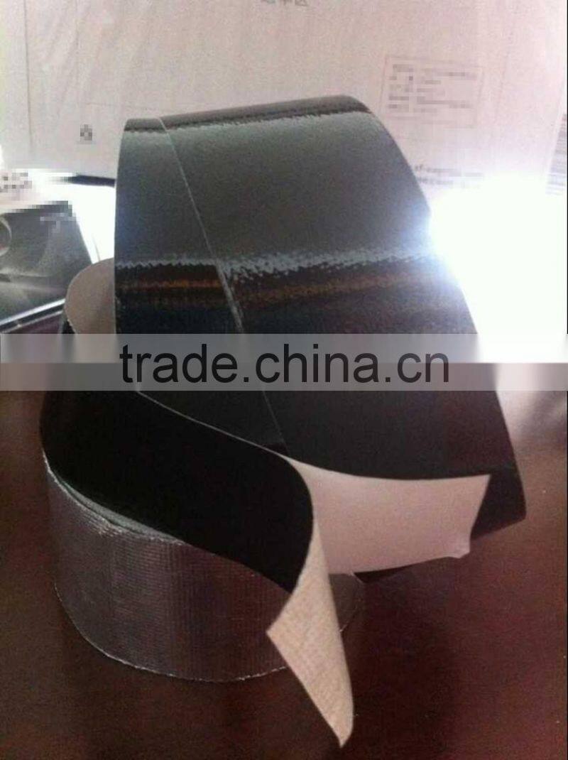 black fireproof fiberglass heat resistant aluminum foil tape