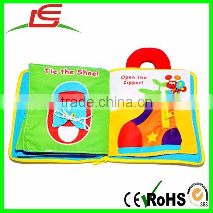 Multi Dimensional My Quiet Book Baby Plush Toy Gift Quiet Book