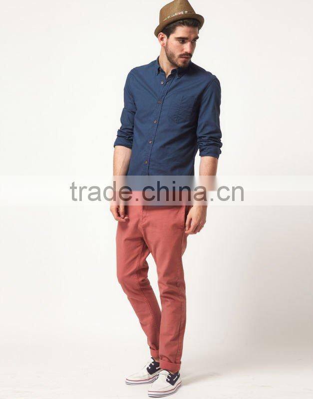 Men's office long sleeve shirt, plain shirts, custom shirts