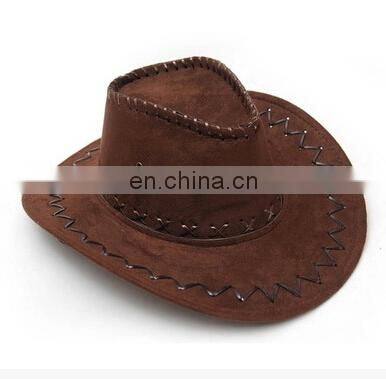 Fashion Cheap Multicolor Felt Leather Straw Cowboy Hat