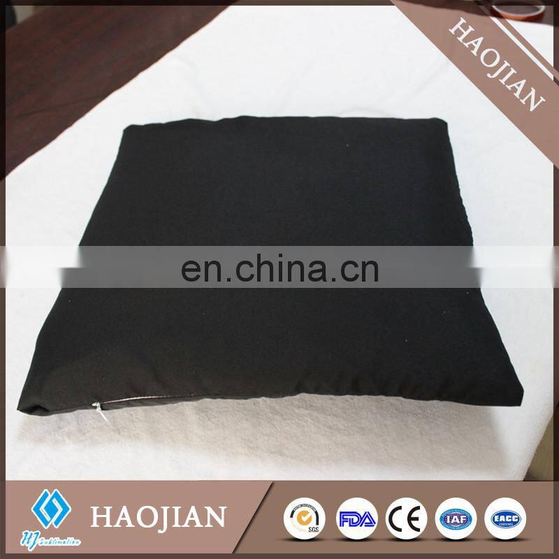 black pillow case sublimation printable cushion car cushion pillow covers chair cushion