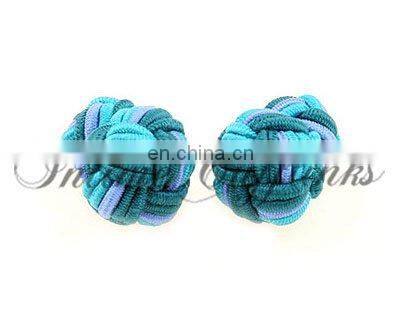 silk knot cufflinks