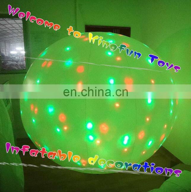 Yard promotion stand ball with LED