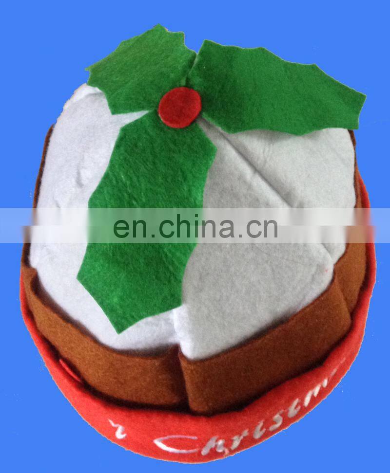 2017 new cheapest Kids Long Plush Santa Hat