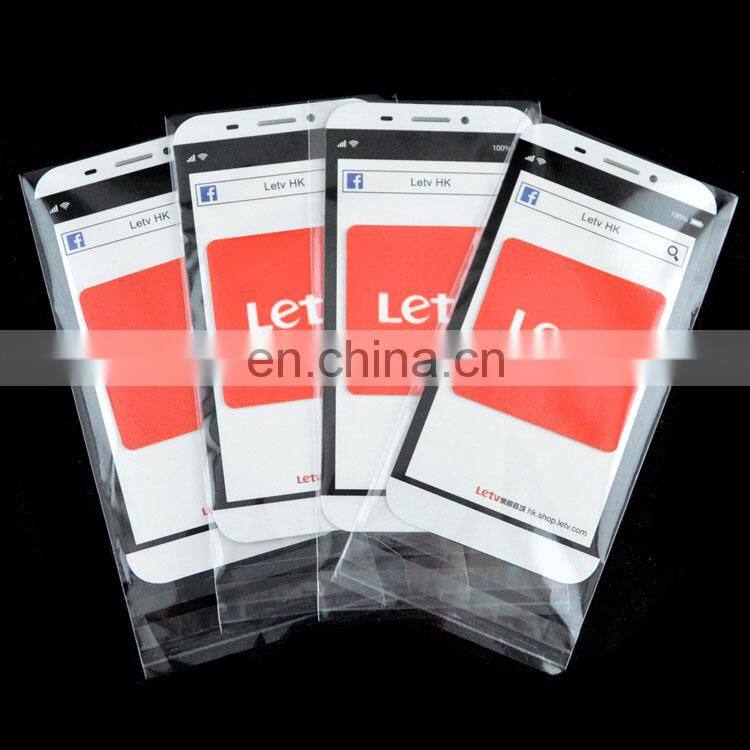 self adhesive microfiber mobile screen cleaner