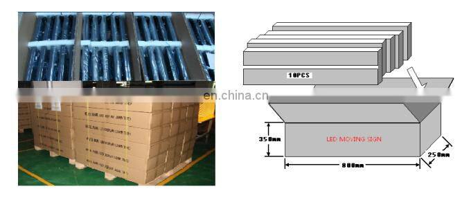 alibaba new product message moving 12volt led car window display with wireless remote control