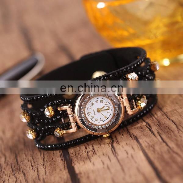 New arrival rhinestone wrist watch hand watch for girl