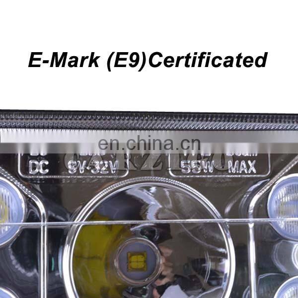 China manufacturer 12v 55watt 5*7" led headlight for truck heavy duty