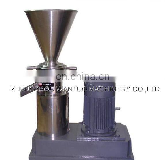 Commercial stainless steel sesame sauce colloid grinding machine /peanut butter machine