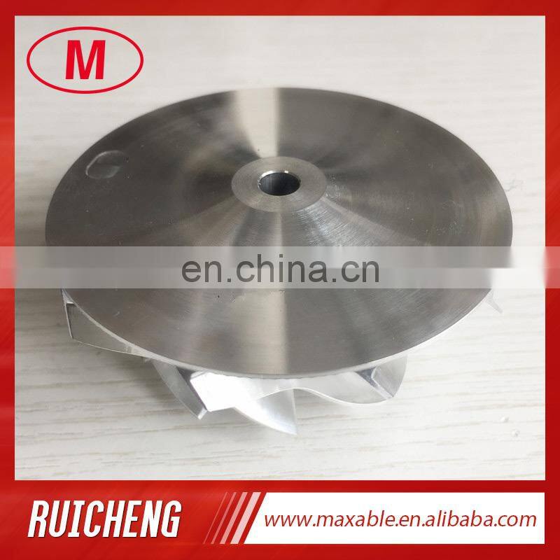 GT28 49.70/67.40mm 10+0 blades racing turbocharger milling/aluminum 2618/Billet compressor wheel