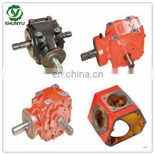 1.6 : 1 ratio gearbox  bevel gear reducer