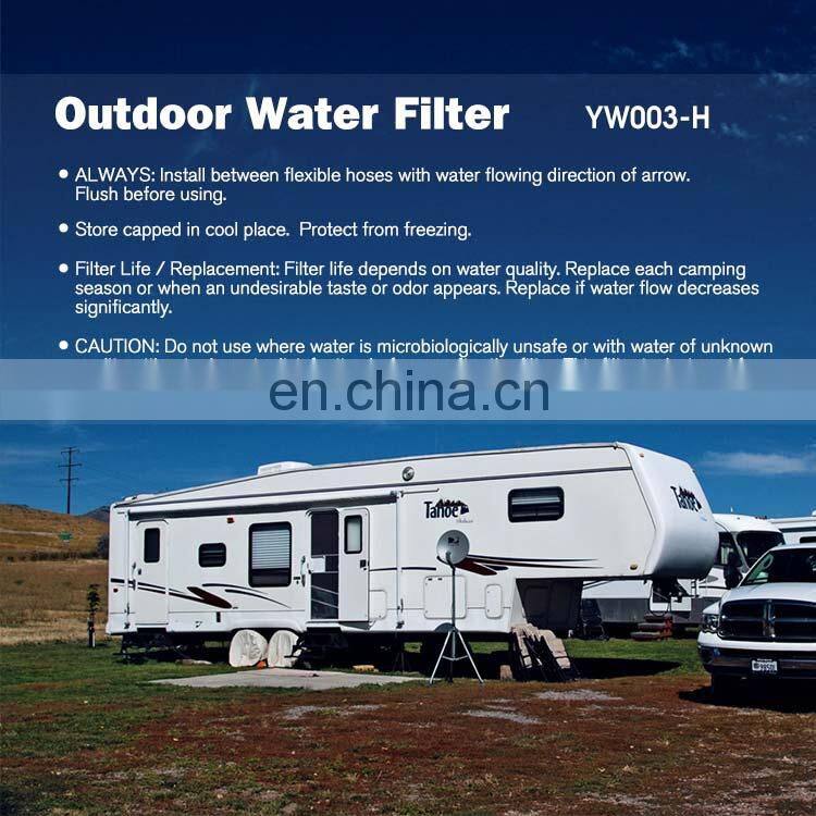 Drinking Activated Carbon with KDF55 RV water filter