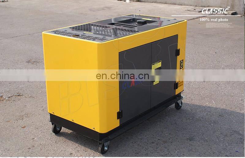 Bison China Newest Diesign Air Cooled 7kva diesel generator