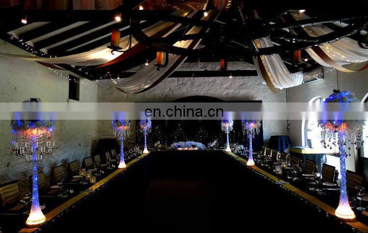 8 inches remote control candelabraled light base for table decorations