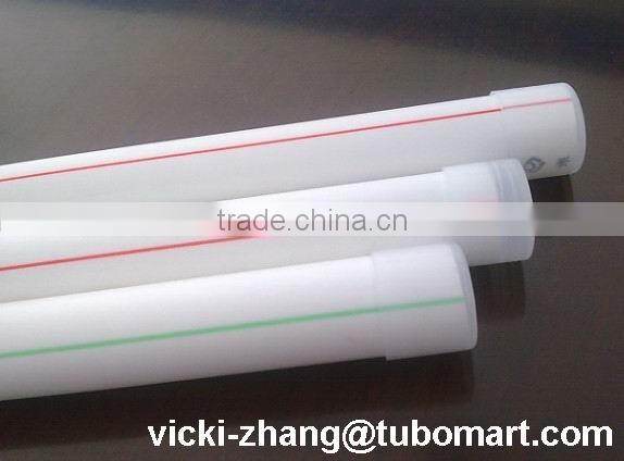 White color PPR pipe for Hot water DIN8077/8078 German standard
