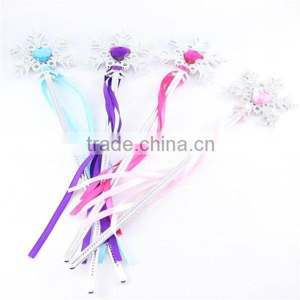 Queen Elsa Princess Anna Magic Wand + Rhinestone Tiaras + Hair Crown + Glove Girl Gift SET SU041