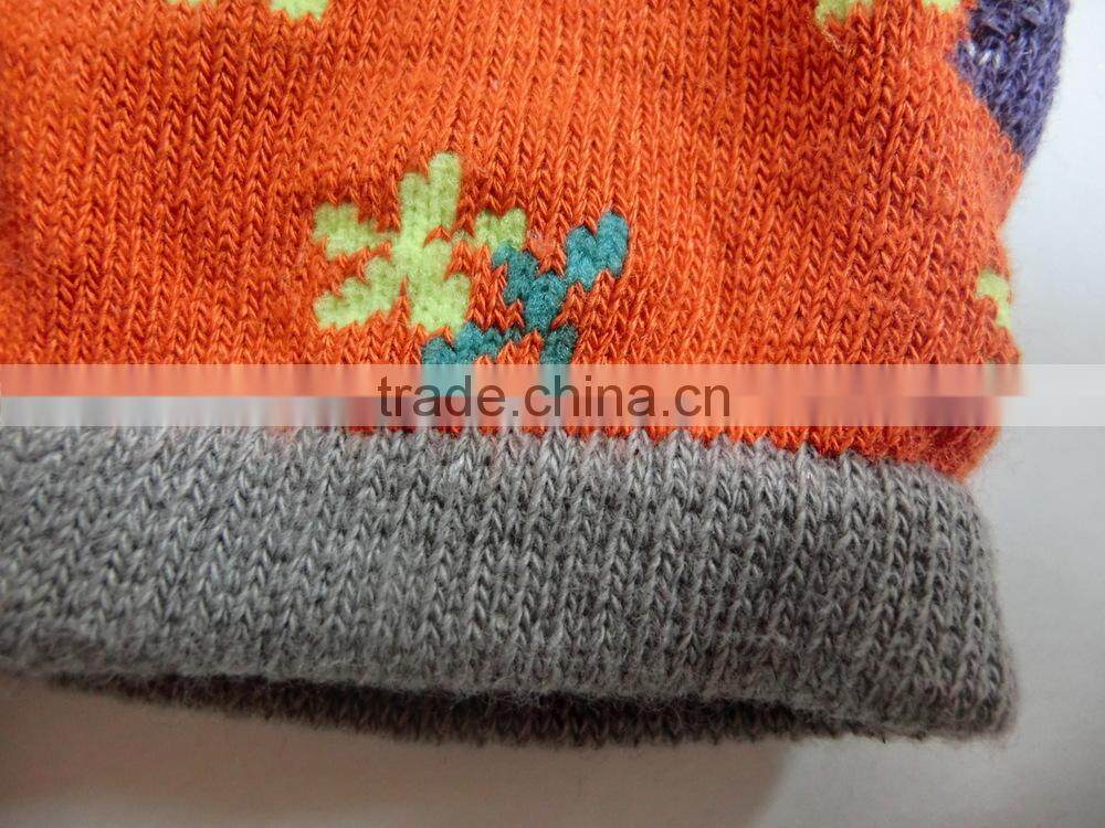 2016 children's knit five toe socks cartoon socks