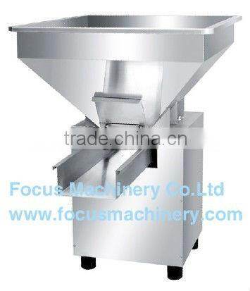 Powder hopper vibrating feeder for sticky product