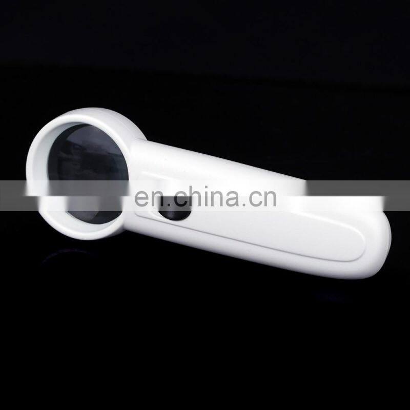 15X Multifunctional Magnifier Portable Pocket Handheld Glass Loupe Magnifying Tool with 2 LED Light Lamp