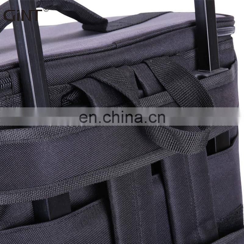 GINT 21L Customer Design Soft Insulated Wheels Trolley Fashion Cooler Bag