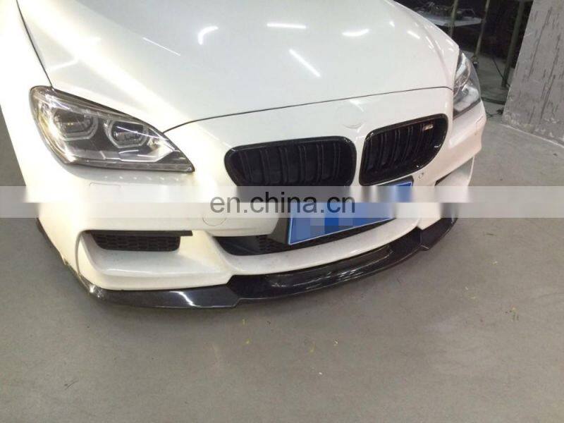 6 Series Carbon Fiber F13 Front Lip for BMW F12 Bumper