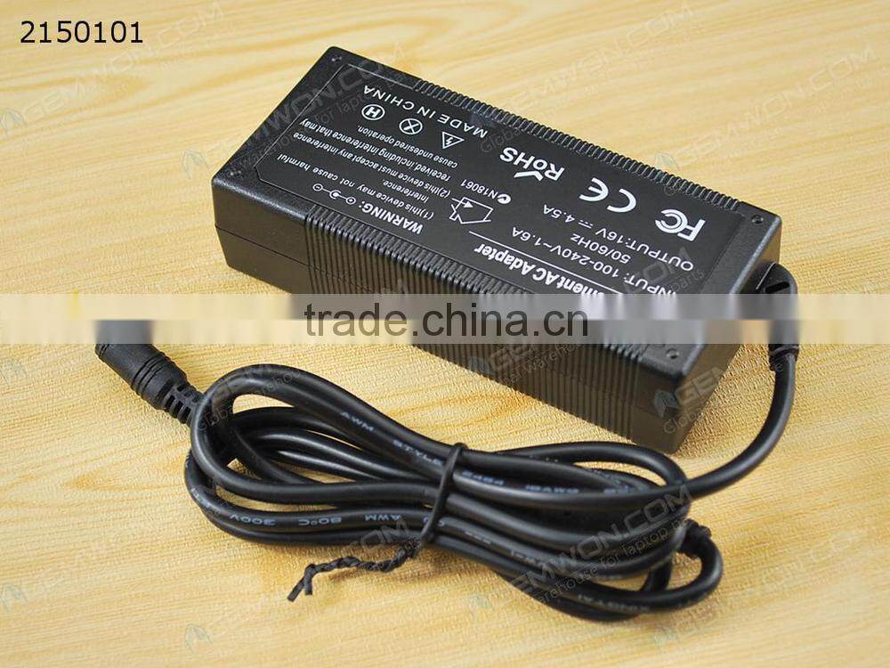 High Copy Laptop AC Power adapter for IBM 16V 4.5A 5.5*2.5mm 56W