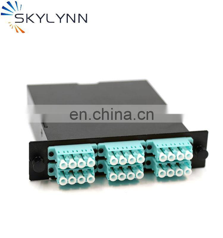 China MTP MPO Terminal box Module Cassette 96 48 24 12 8 6 Cores Fiber Optic Patch Panel