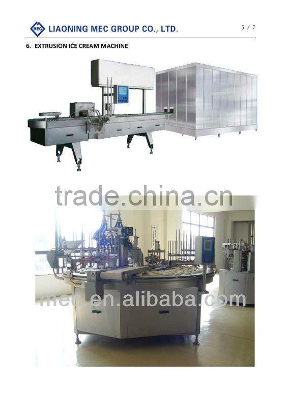 Ice Cream Extrusion Machine