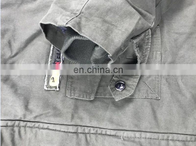 2021 cross-border Amazon eaby wish plus velvet thick mid-length washed cotton large size loose coat jacket cotton jacket