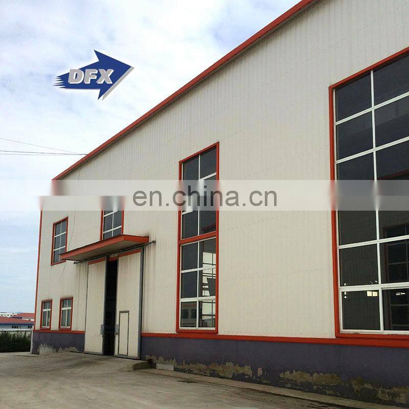Qingdao multi-span popular steel frame structure surplus warehouse in double storey
