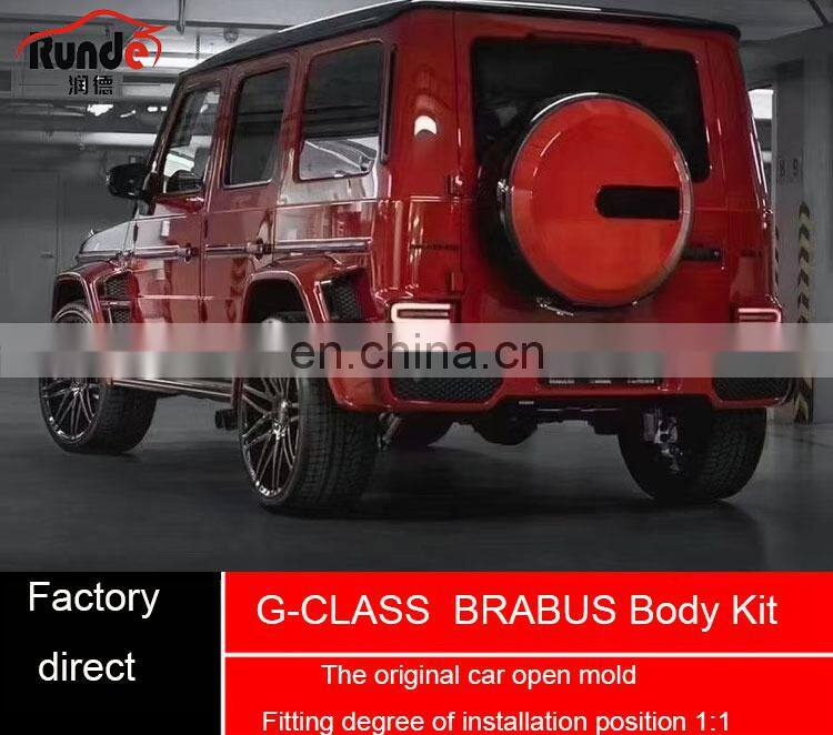 Runde High Quality PP Material Auto Car Body Kit For Mercedes-Benz W464 G500 G550 G63 Upgrade to BARBUS body kit