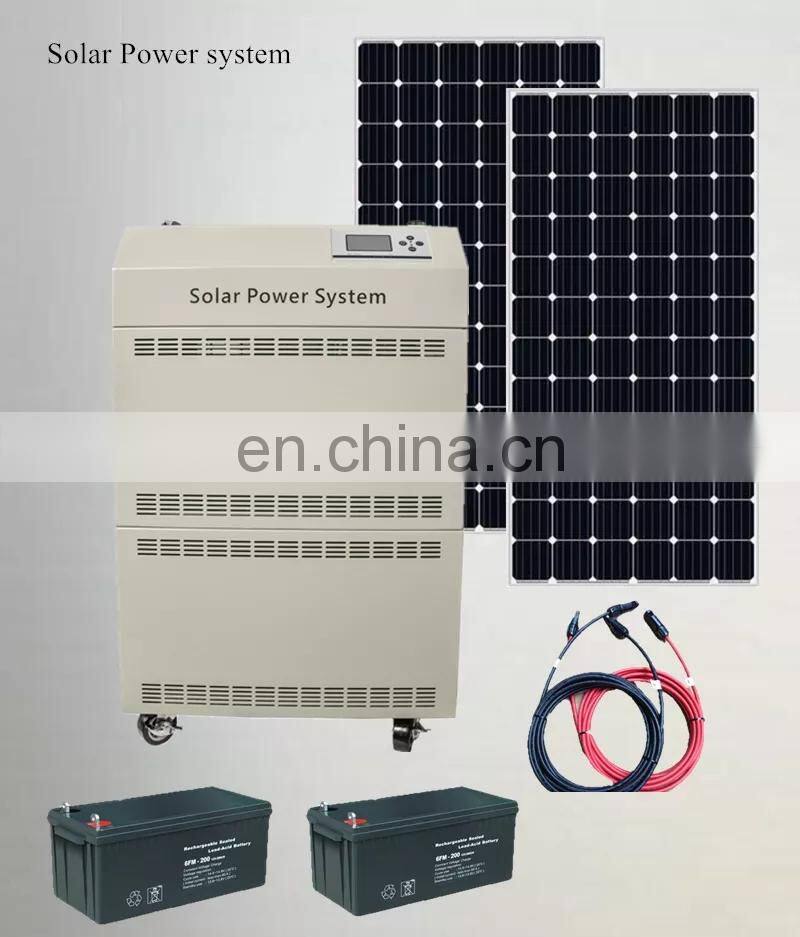 one solution small home house solar power system off grid solar power system 3kw 5kw 10kw home full set