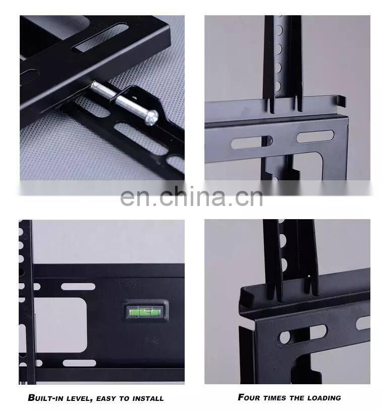 VESA 600*400 Tilt TV Wall Mounts Brackets / TV Rack for 42-65 Inch Led Screen