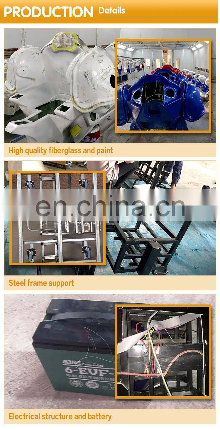 Popular amusement theme park rides fun fair electrical rides walking robot for kids for sale