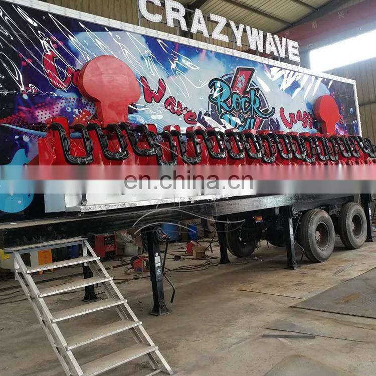 Antique carnival rides theme amusement park family game crazy wave miami rides for sale