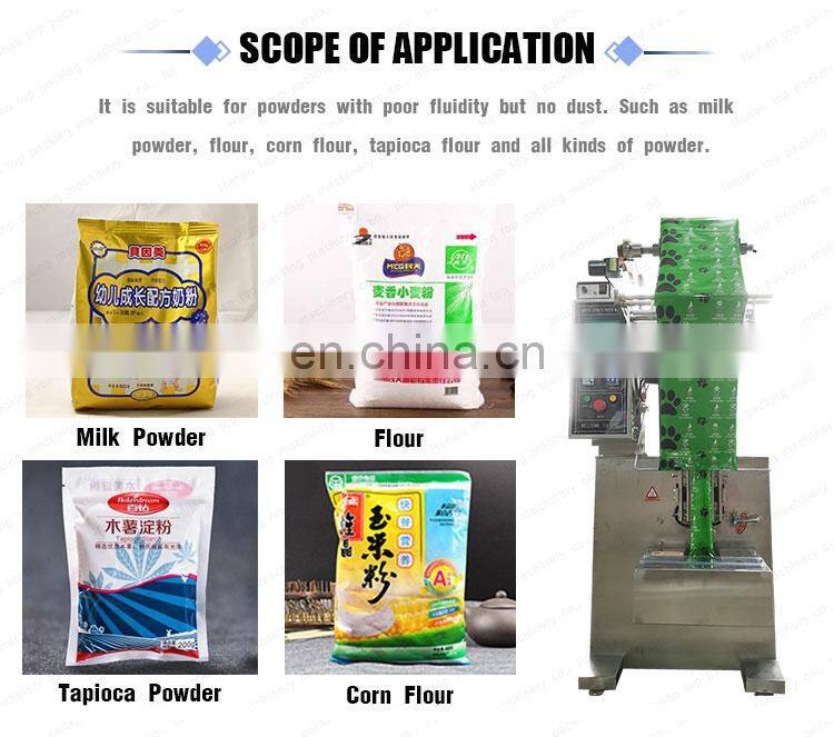 automatic ginger pepper powder soda packaging and filling machine 1-1000gg