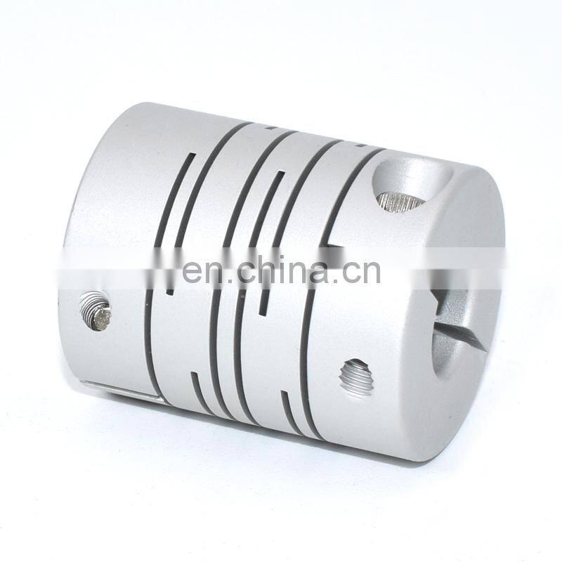 Cnc Flexible Shaft Coupling Double Diaphragm Clamp Series Shaft Couplings Aluminum Coupling For Encoder And Miniature Moto