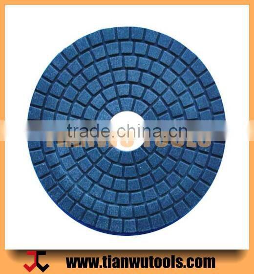4" 100mm 200# dark green granite floor polishing pads